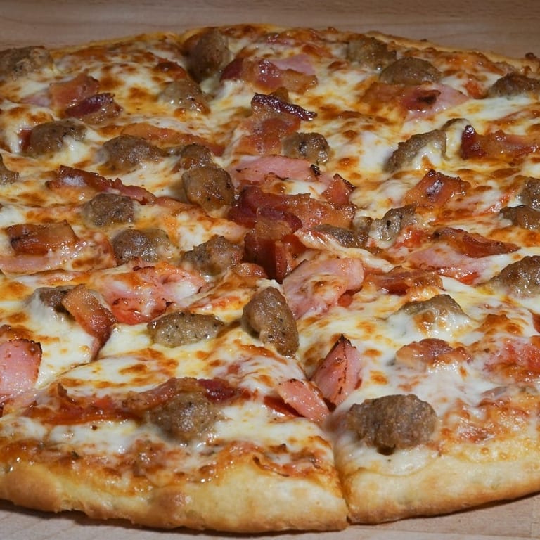 Delicious Meat Pizza Options at Our Restaurant