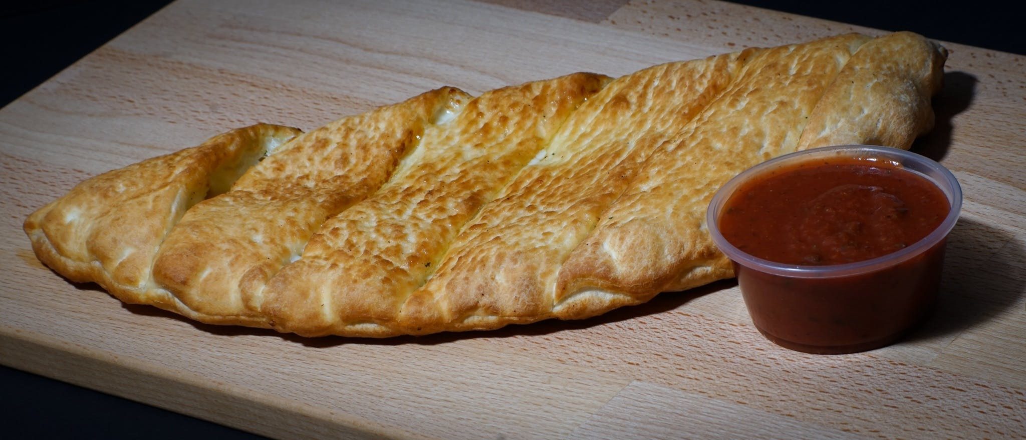 Loaded Cheese Bread.