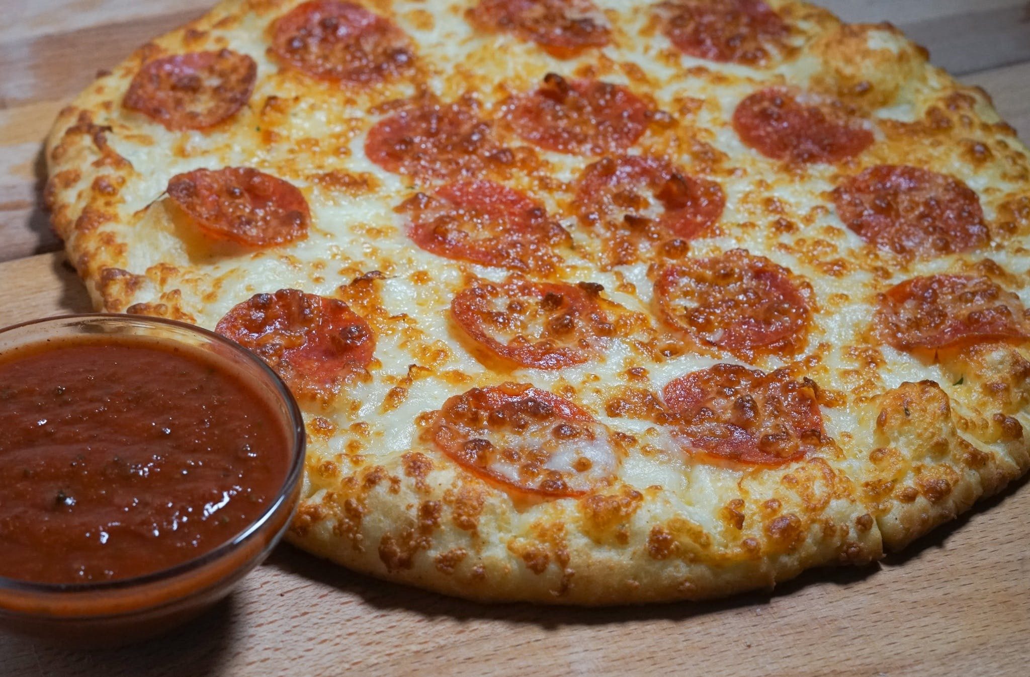 Pepperoni Cheese Bread.