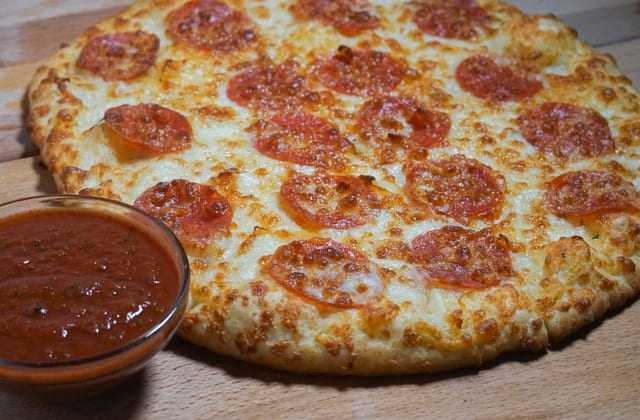 Pepperoni Cheese Bread.