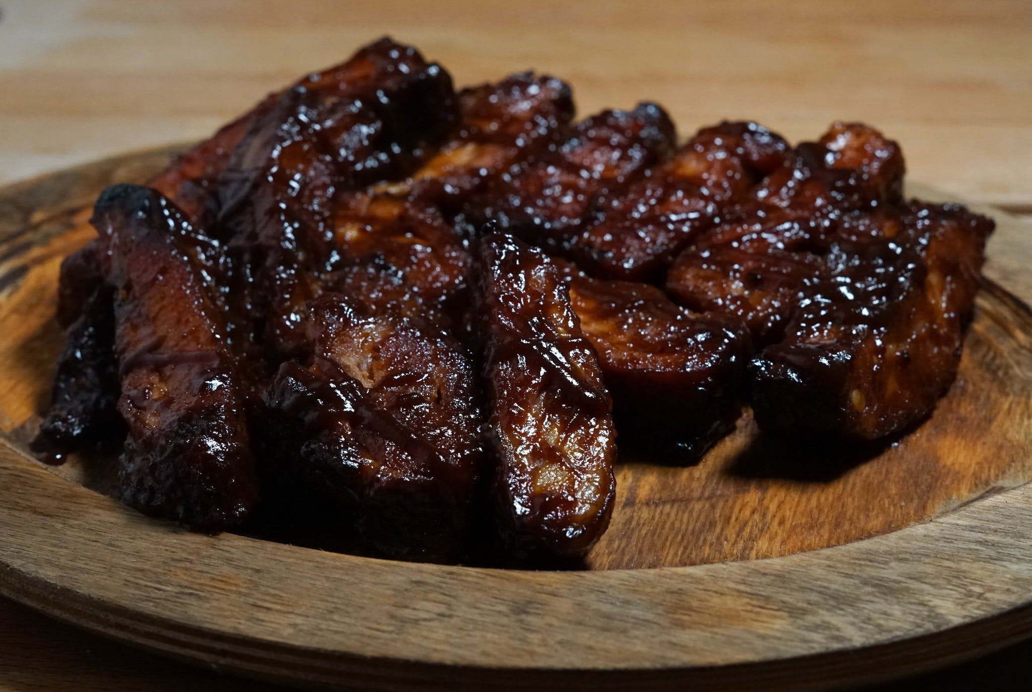 BBQ Rib Tips.